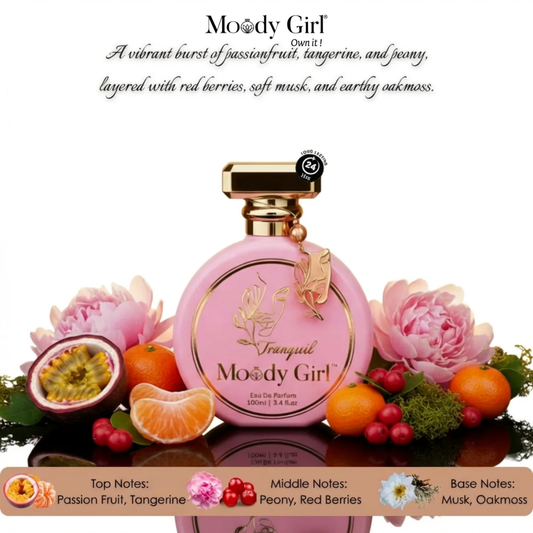 Tranquil - Passion Fruit, Tangerine & Peony Perfume – 100ml