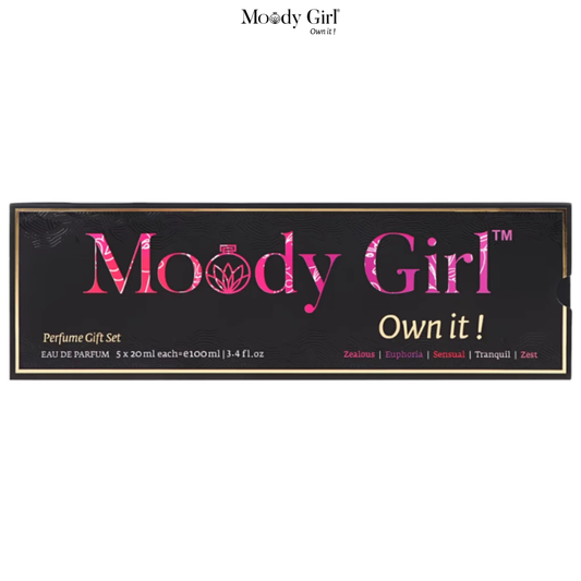 Moody Girl Long-Lasting Luxury Perfume Gift Set for Women |  Pack of 5 (100ml)