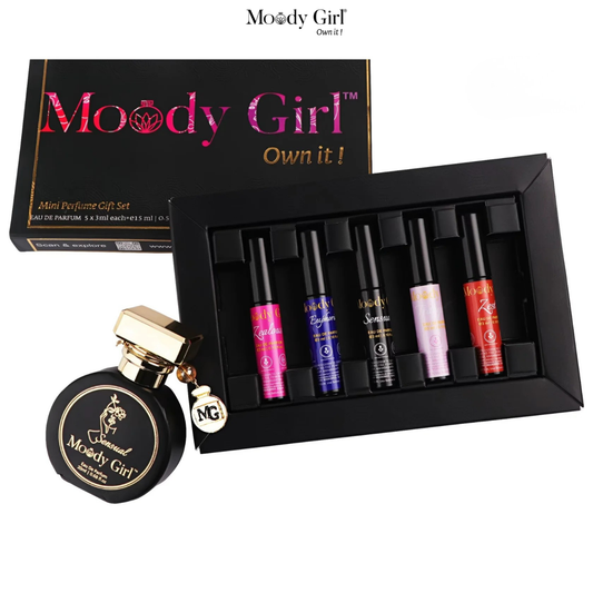 Sensual 20ml + Mini Perfume Gift Set (5 x 3ml) | Tonka Bean & Myrrh Perfume