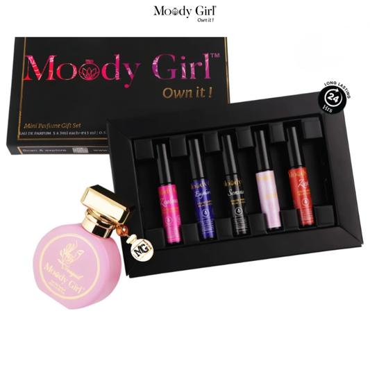 Tranquil 20ml + Mini Perfume Gift Set (5 x 3ml) | Passionfruit & Peony Perfume