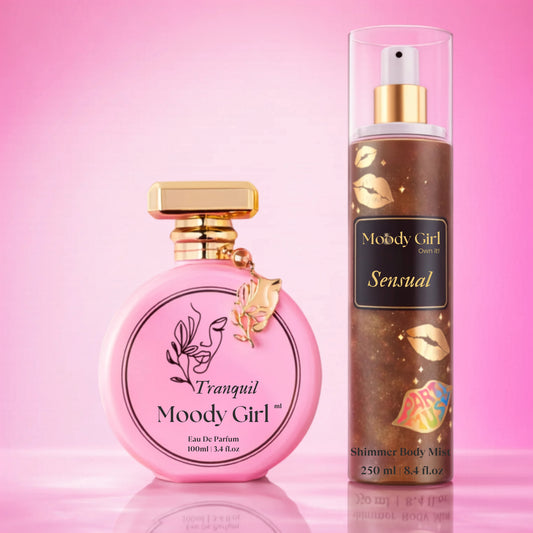 Tranquil Eau De Parfum 100ml + 250ml Sensual Shimmer Body Mist