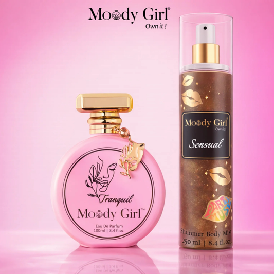 Tranquil Eau De Parfum 100ml + 250ml Sensual Shimmer Body Mist