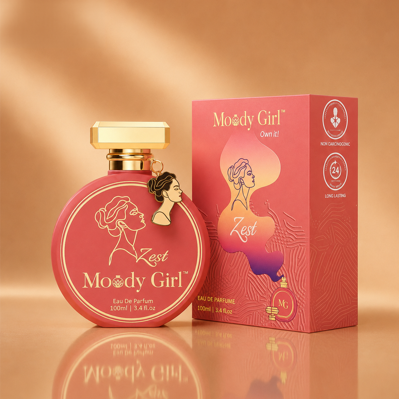 Zest - Gardenia, Lily & Musky Perfume – 100ml