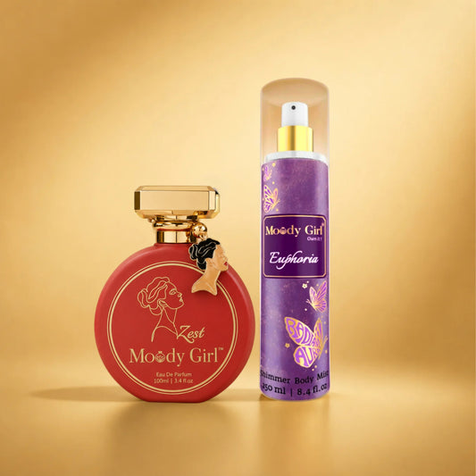 Zest Eau De Parfum 100ml + 250 Euphoria Shimmer Body Mist