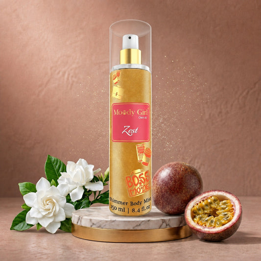 Zest - Fresh Gardenia, Lily & Musky Shimmer Body Mist – 250ml